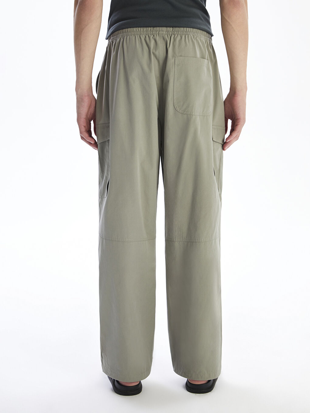 Relaxed Fit Men's Cargo Trousers-3