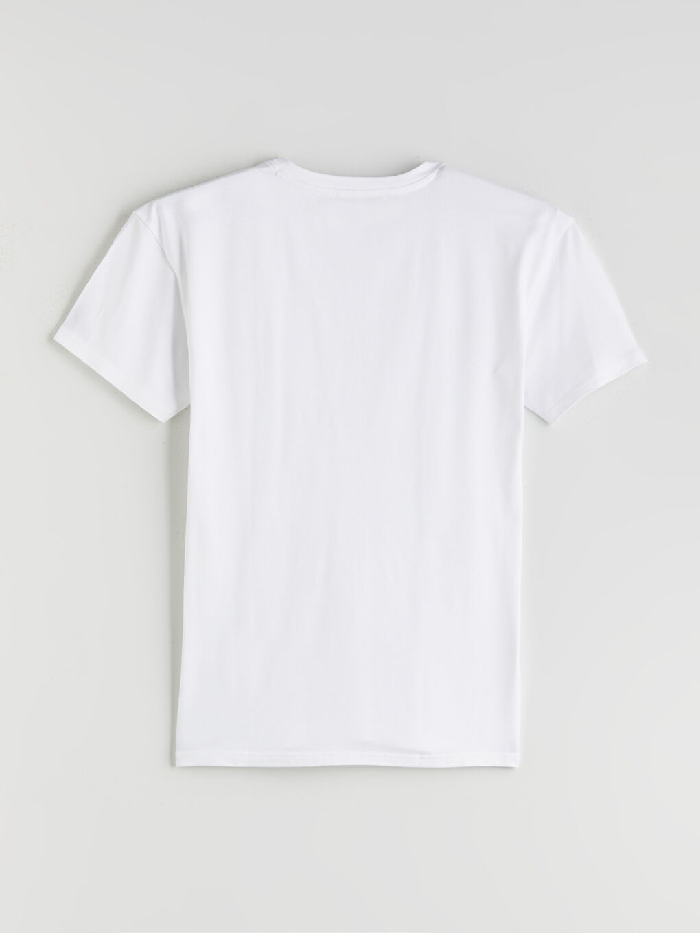 Crew Neck Short Sleeve Men's Pyjama Top-5