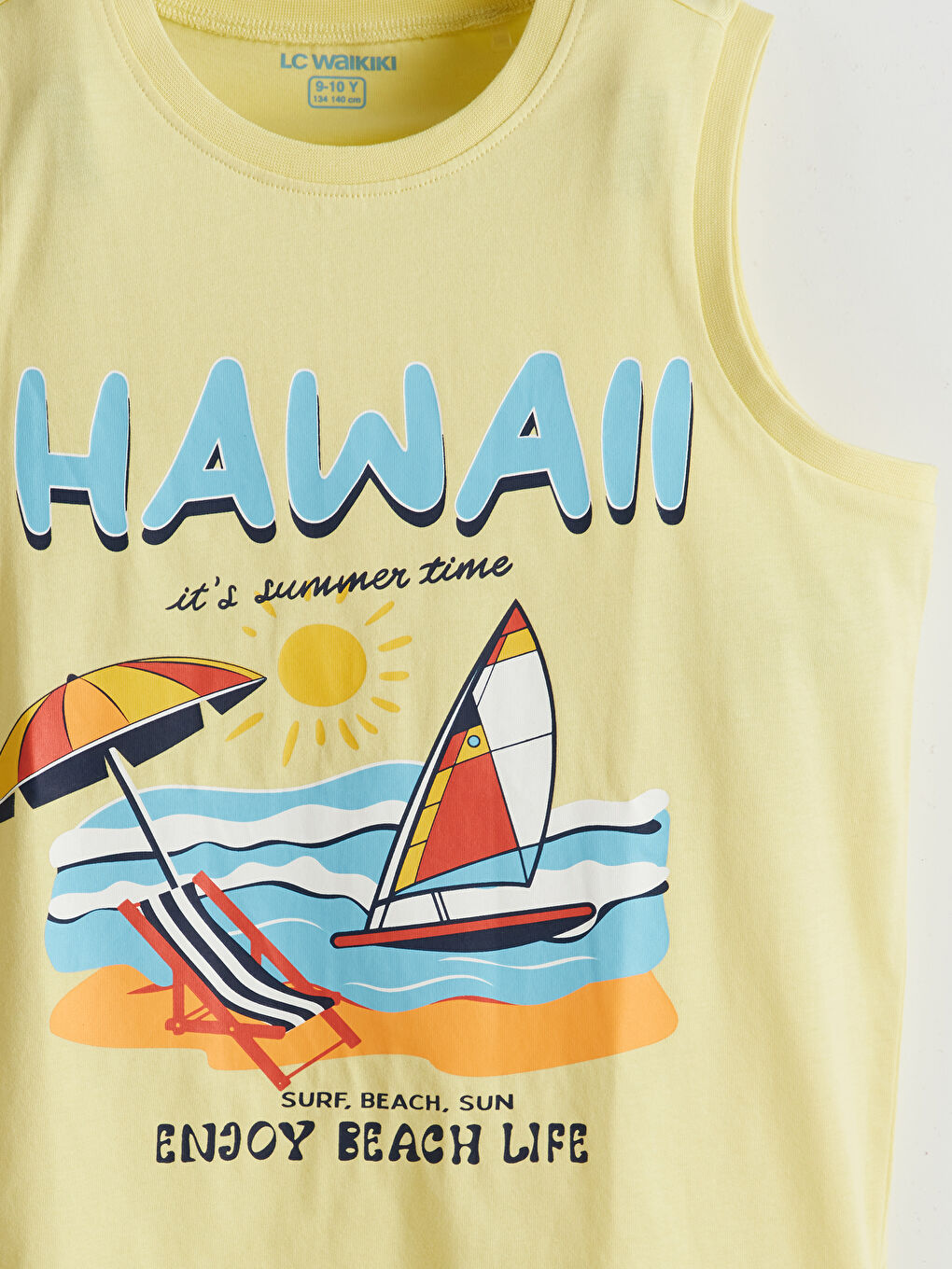 Yeşil Bisiklet Yaka Erkek Çocuk Pijama Üst-2