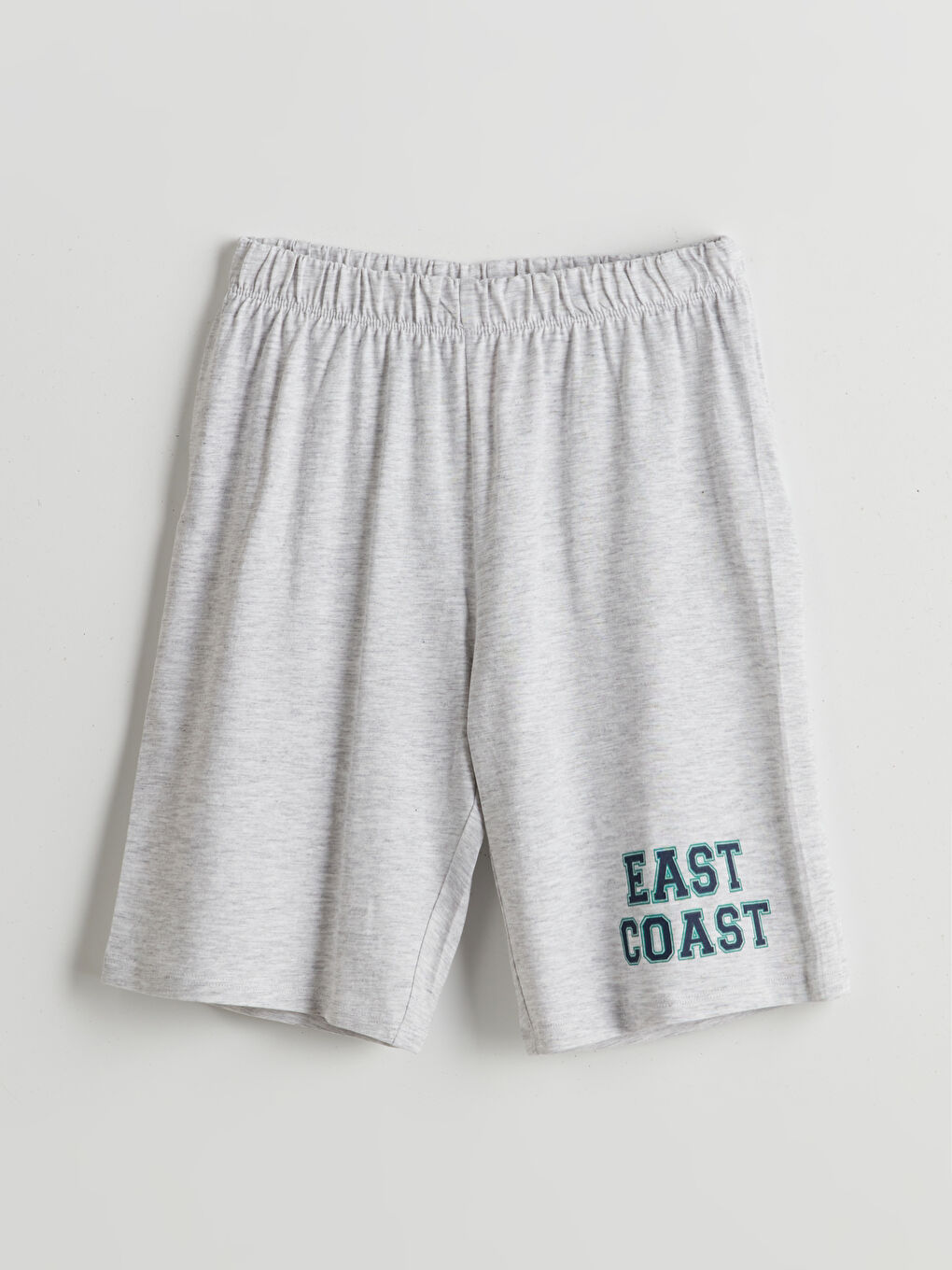 Gri Beli Lastikli Erkek Çocuk Pijama Şort