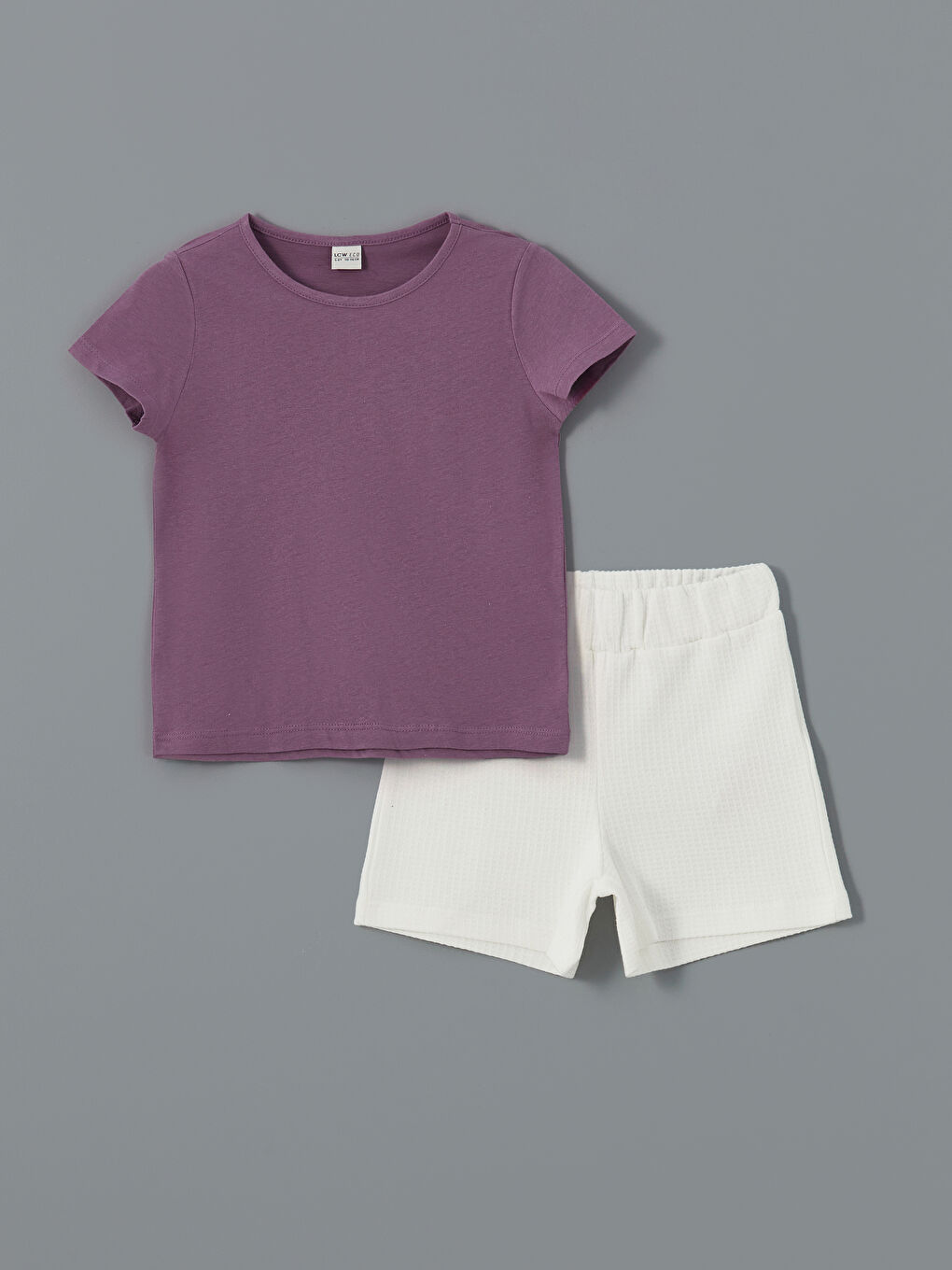 Crew Neck Girls T-Shirts and Shorts -S5IE92Z4-UT2