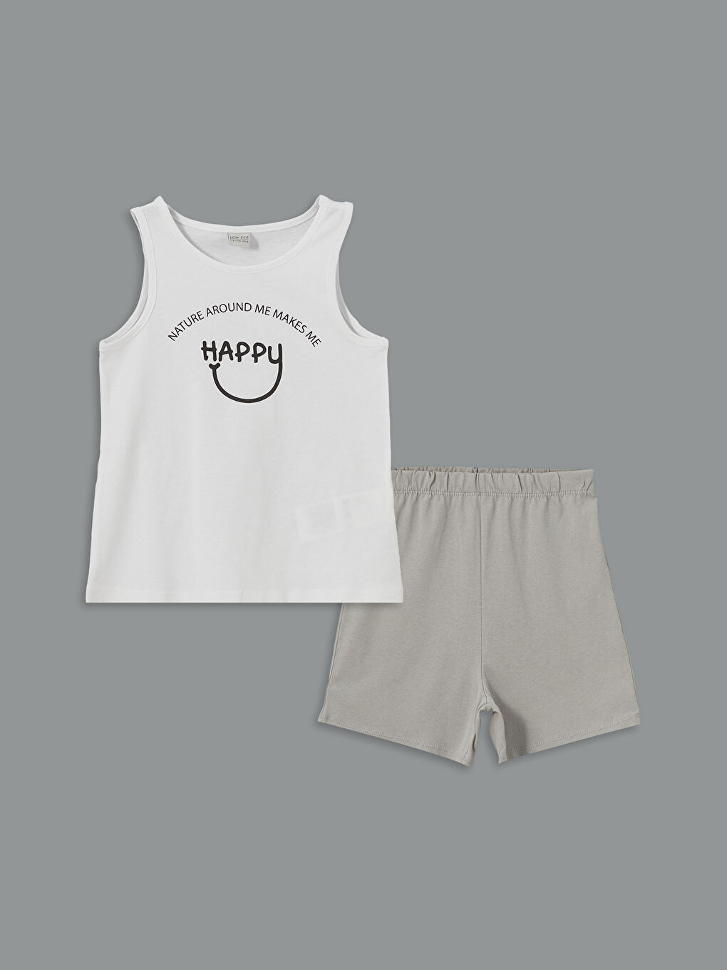 Crew Neck Girls Athlete and Shorts -S5IF02Z4-Z4A