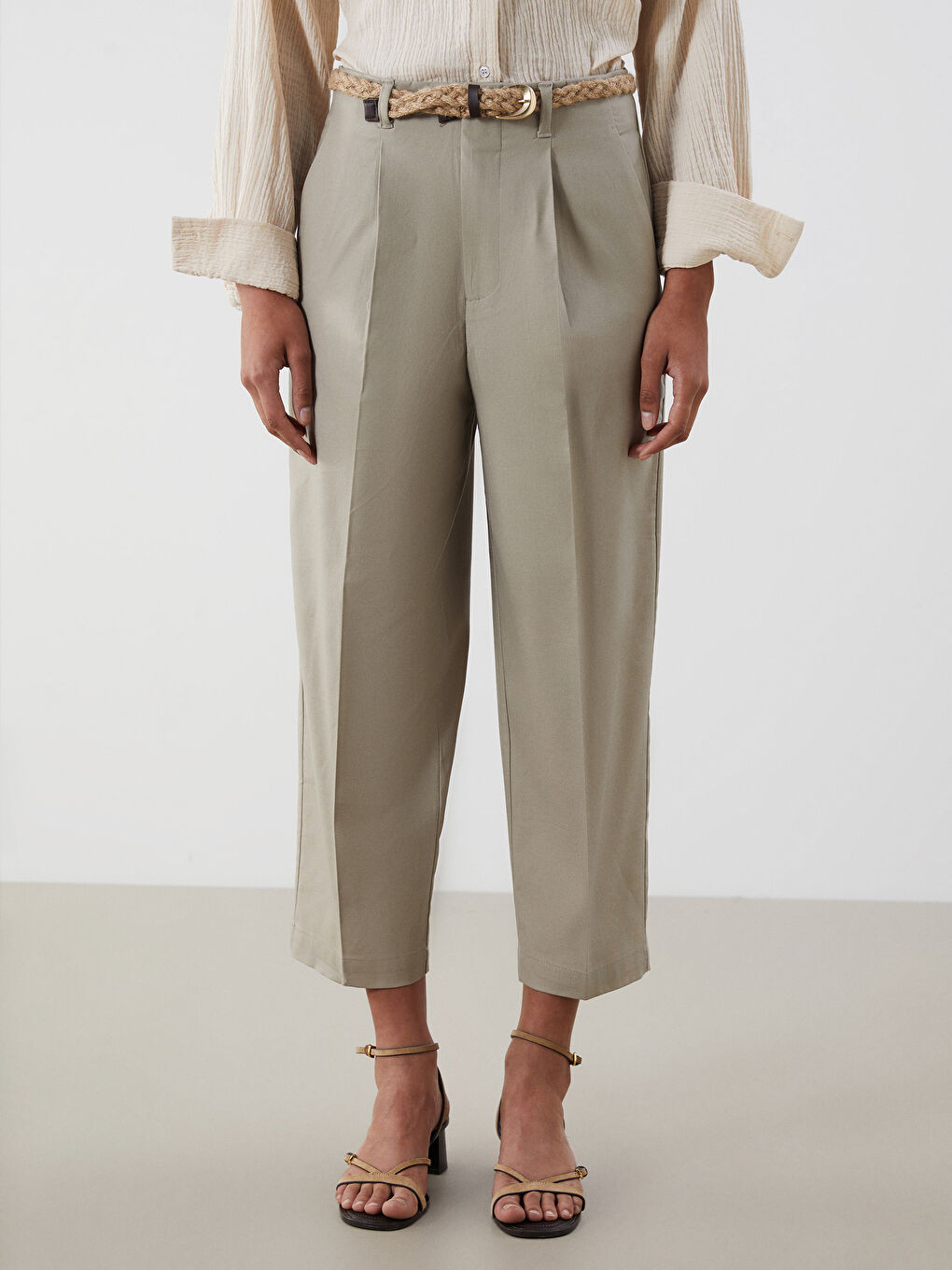 TAMNO ŽUTA Pantalone Žena -S5IF64Z8-F47