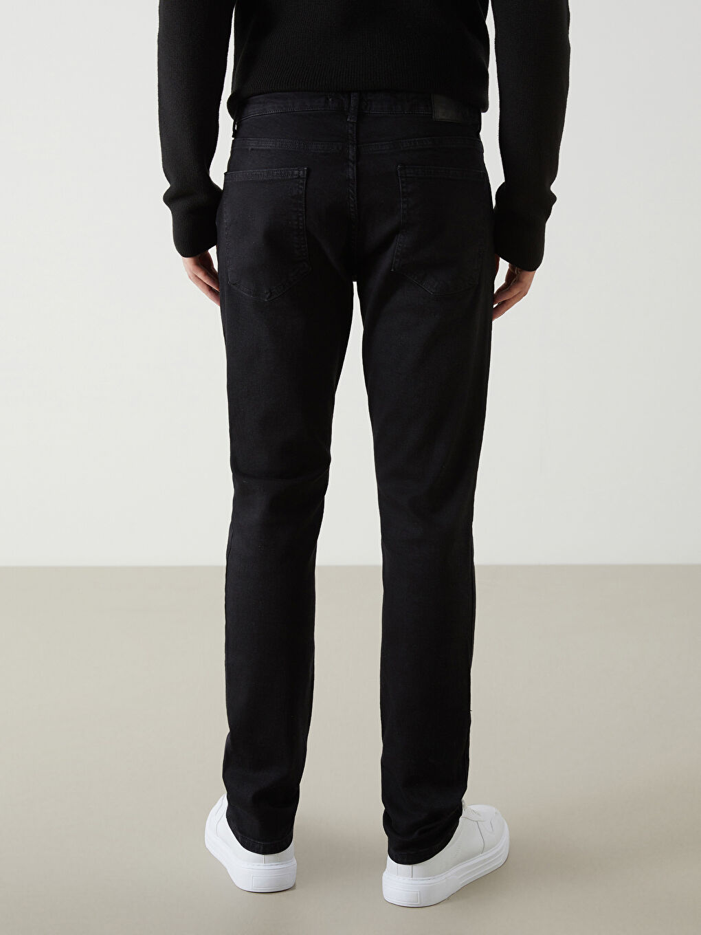 Siyah 750 Slim Fit Erkek Jean Pantolon-3