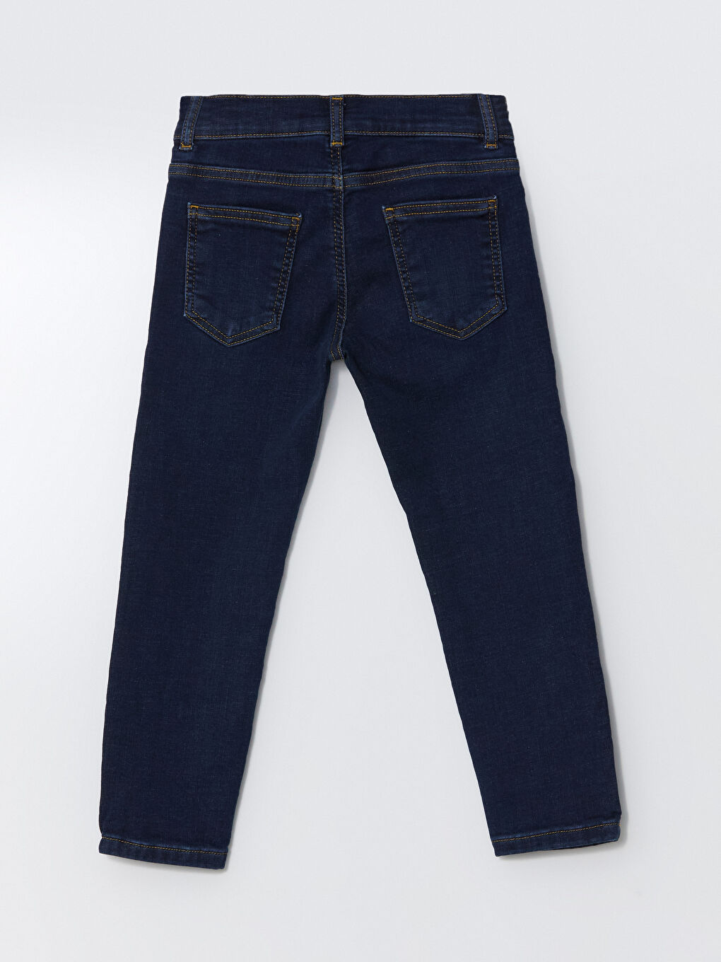 LCW ECO Indigo Beli Ayarlanabilir Lastikli Erkek Çocuk Jean Pantolon - 2