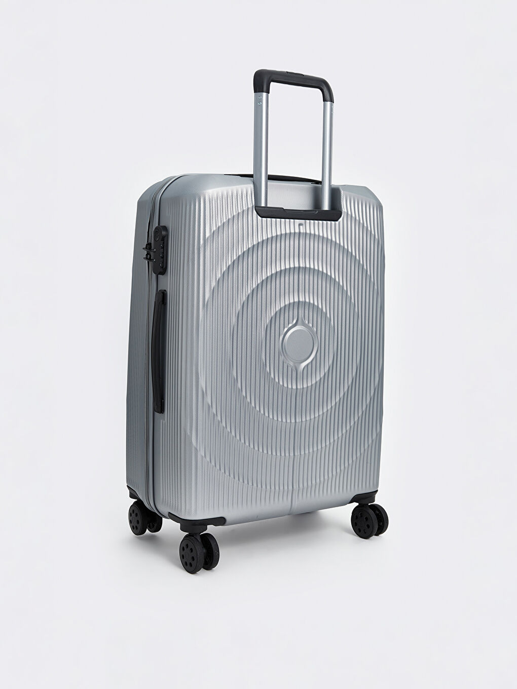 LCW ACCESSORIES Gri Kilit Detaylı Orta Boy Valiz - 1