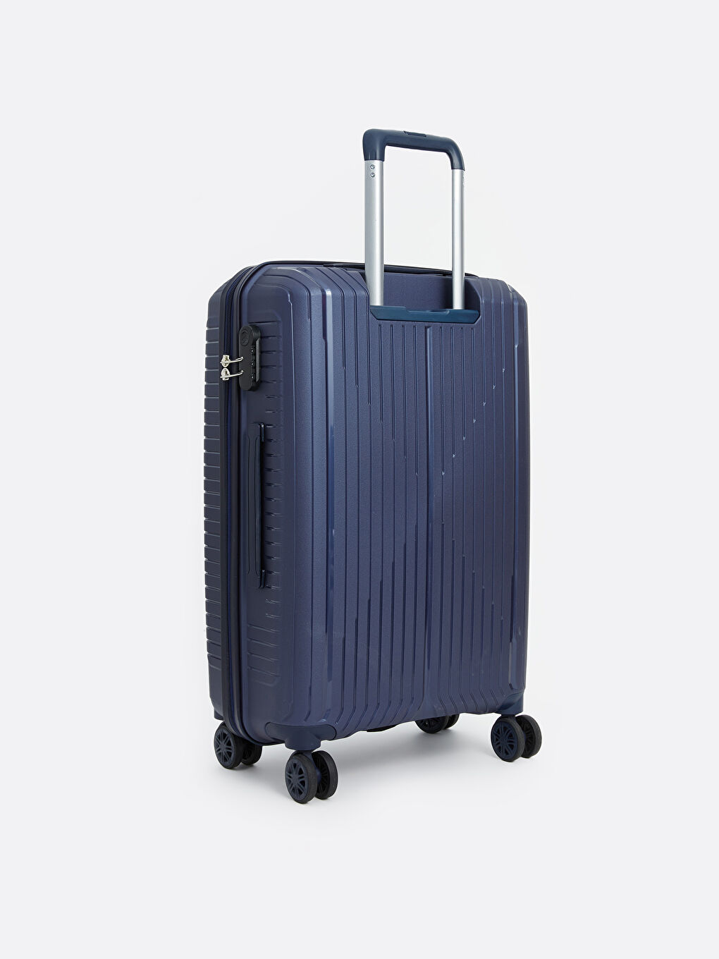 LCW ACCESSORIES Lacivert Kilit Detaylı Orta Boy Valiz - 1