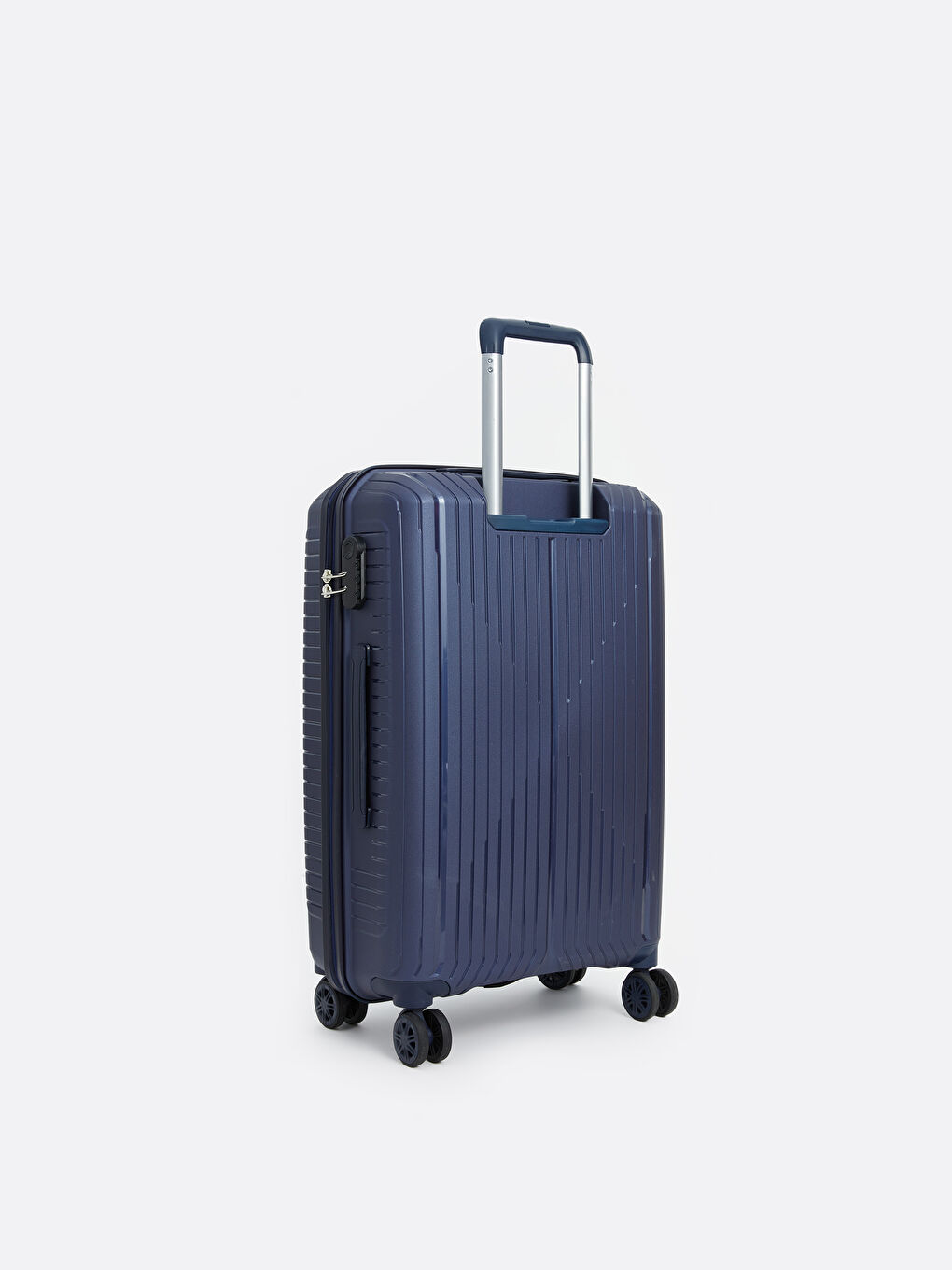 LCW ACCESSORIES Lacivert Kilit Detaylı Küçük Boy Valiz - 1