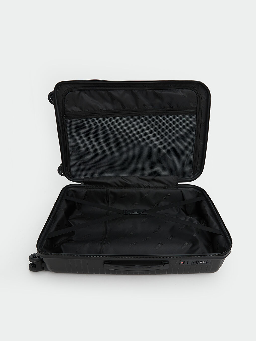 Siyah Kilit Detaylı Küçük Boy Valiz-2