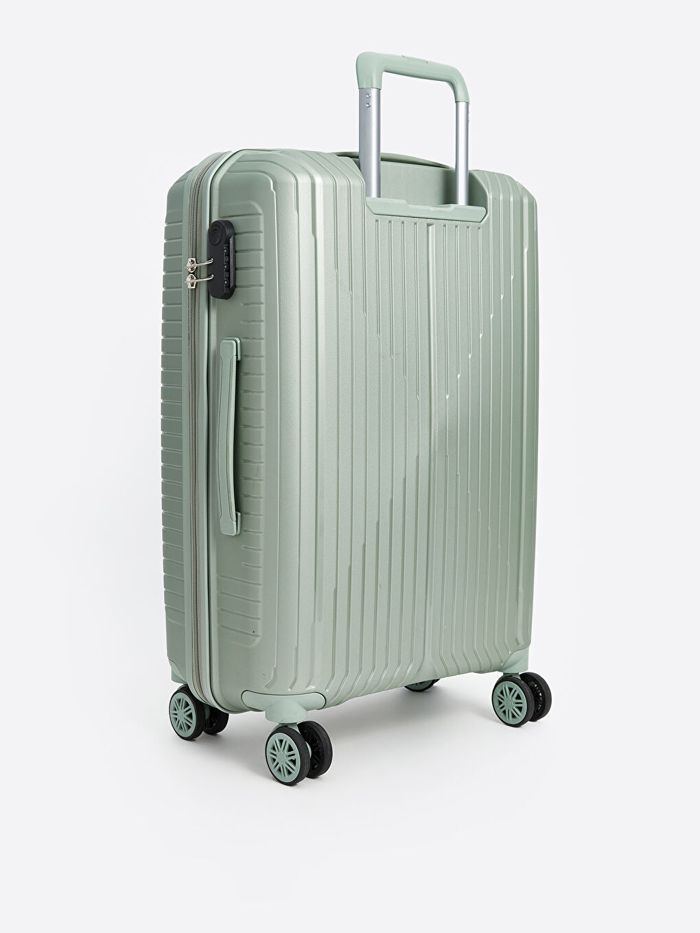 LCW ACCESSORIES Yeşil Kilit Detaylı Büyük Boy Valiz - S5IG31Z8-YHB