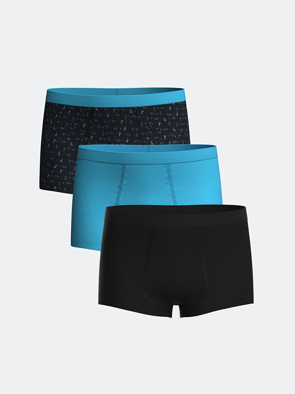 Karışık Erkek Çocuk Boxer 3'lü