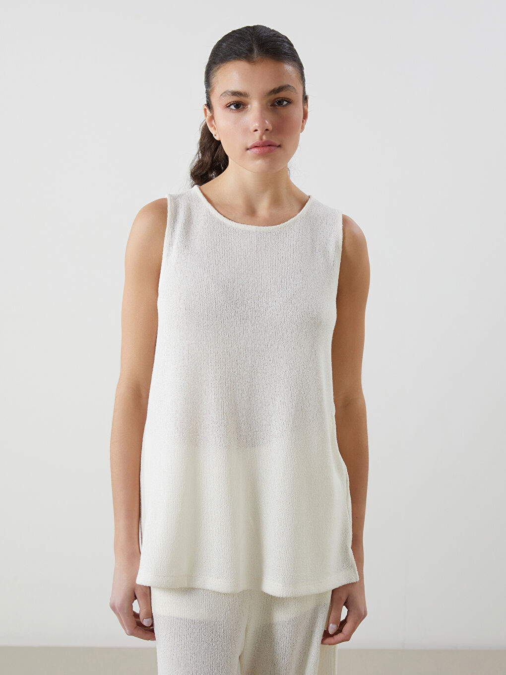 LCW Vision Woman ECRU Blouse -S5IG90Z8-FDH