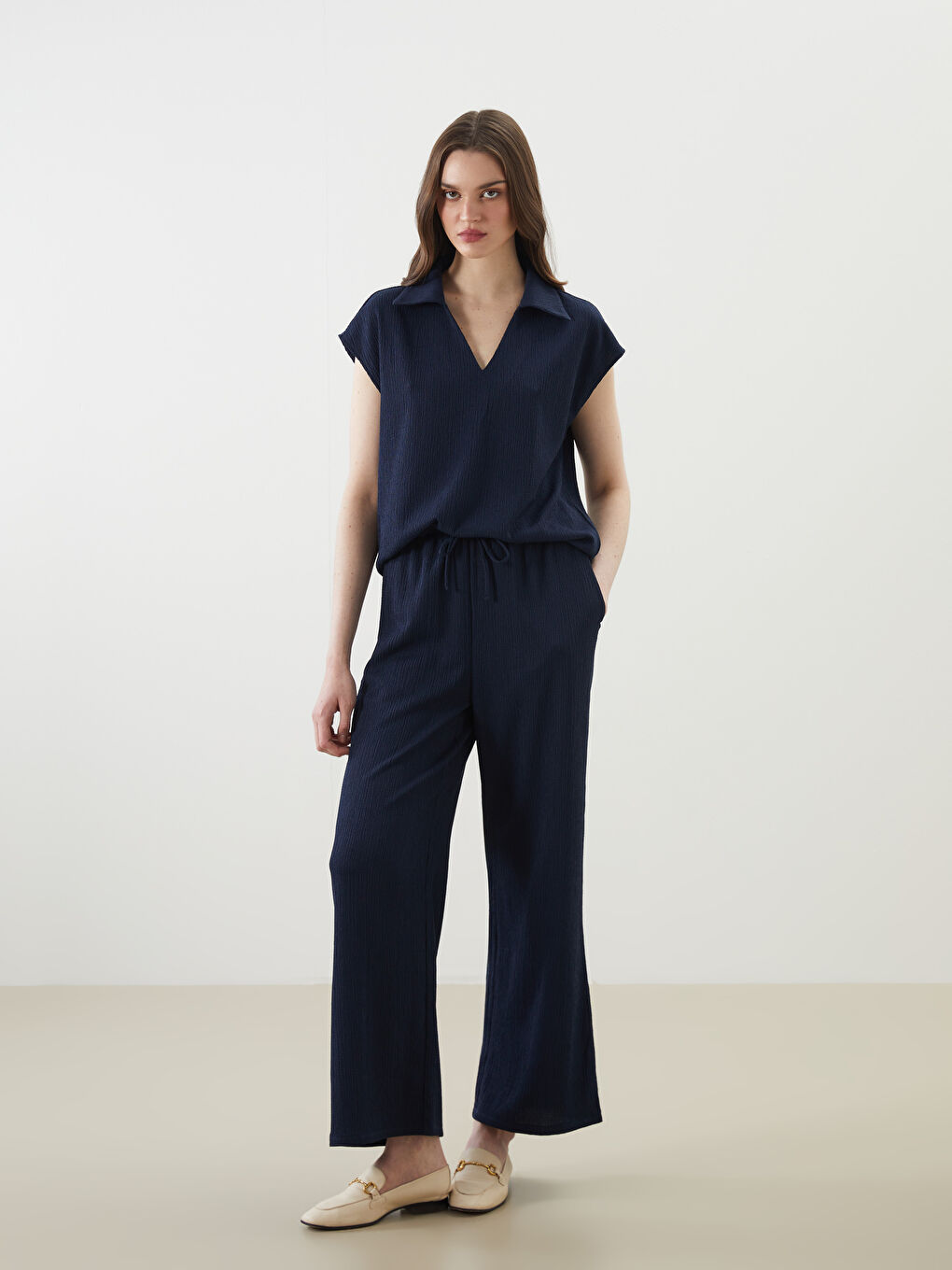 LCW Vision Woman NAVY Blouse -S5IG98Z8-HRC