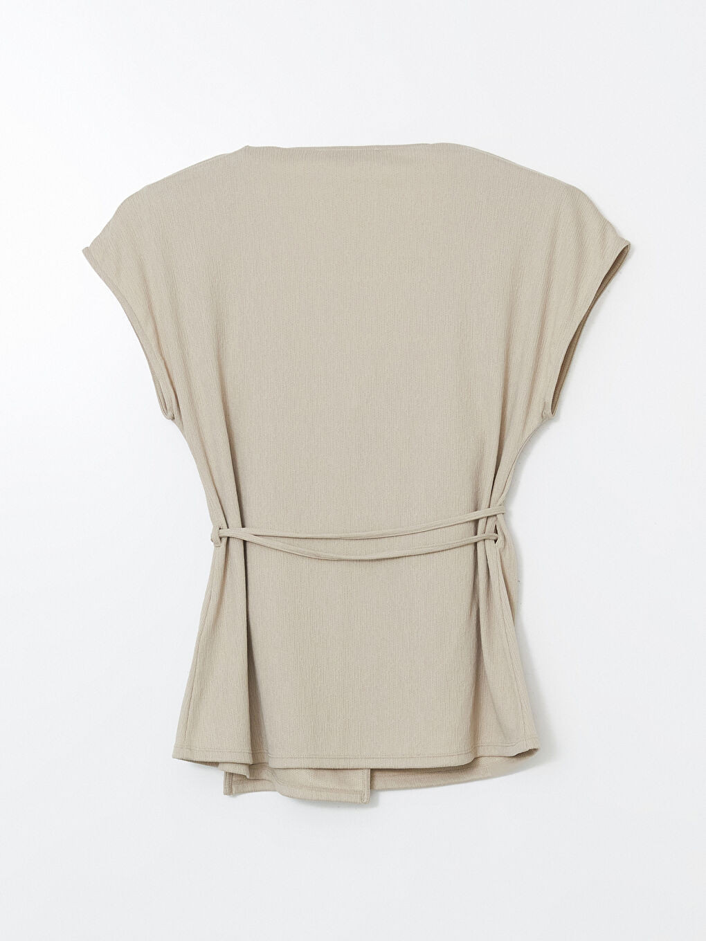 LC Waikiki Double Breasted Textured Blouse -S5IH02Z8-FGB