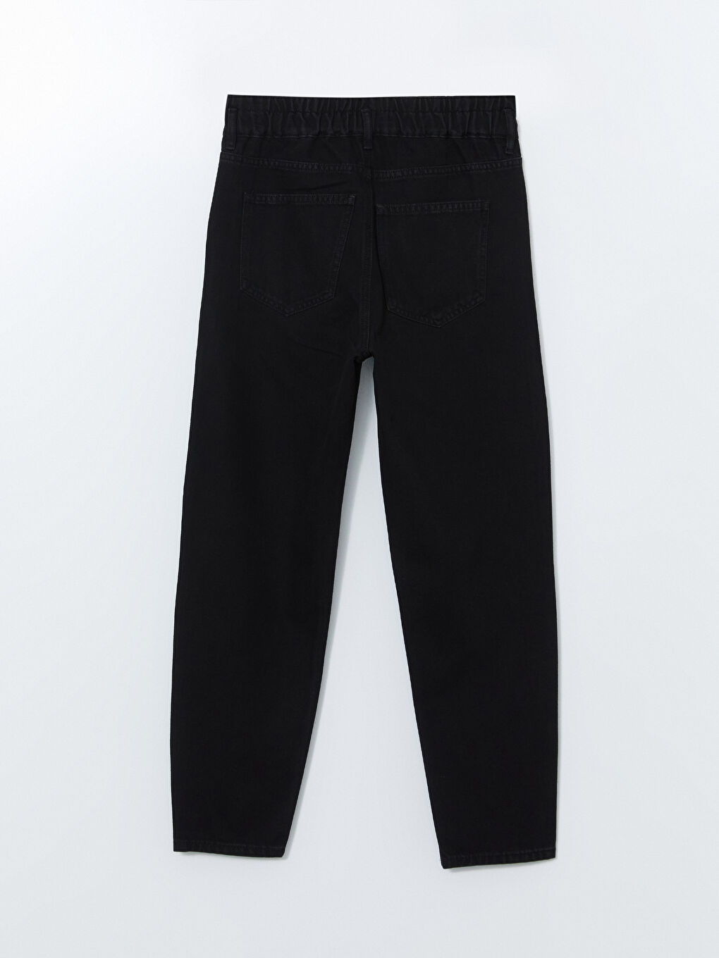 Elastic Waist Slouchy Fit Women's Jean Trousers -S5IH09Z8-327