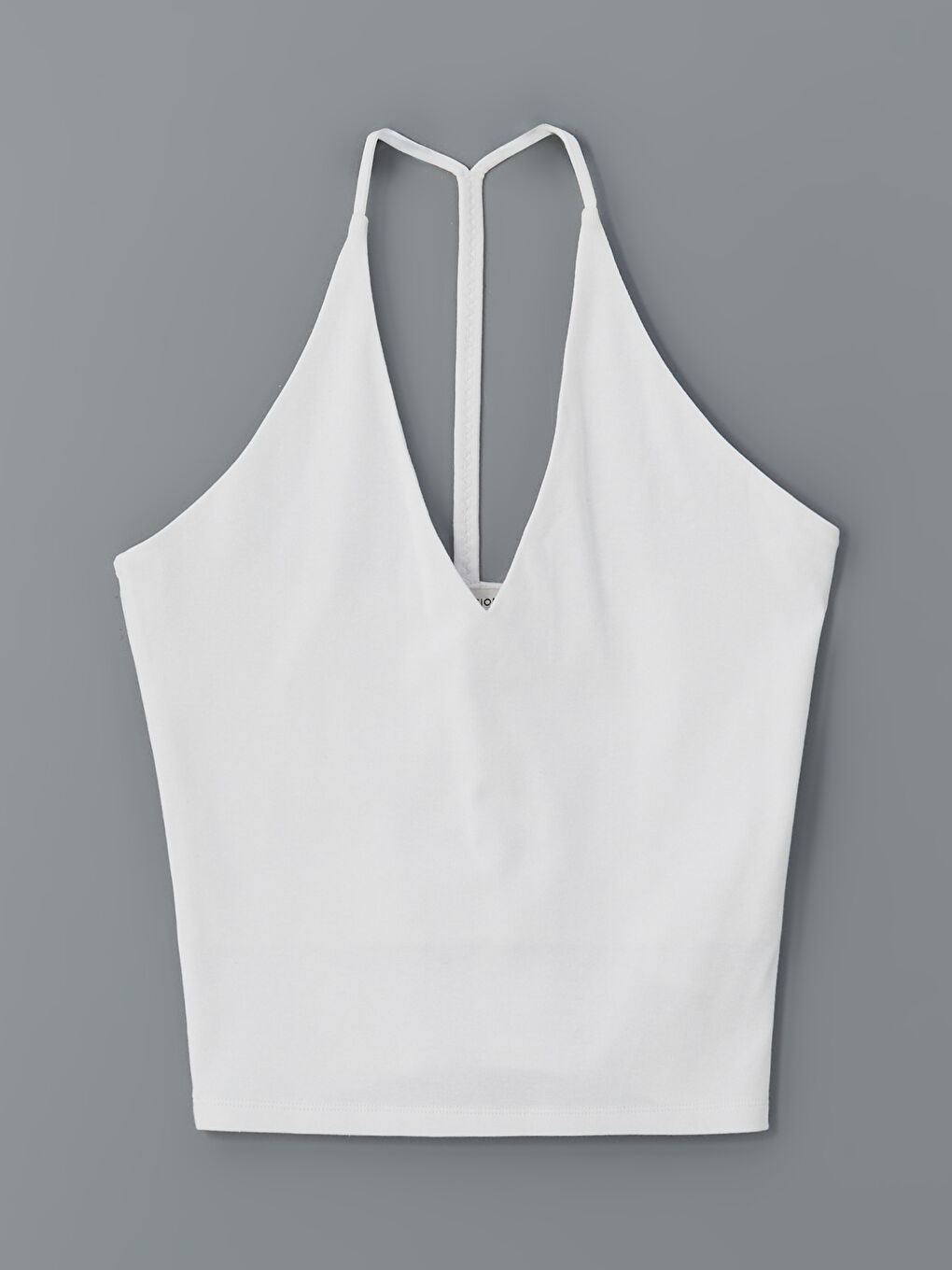 LCW Vision Woman WHITE Crop Top -S5IH10Z8-Q6K