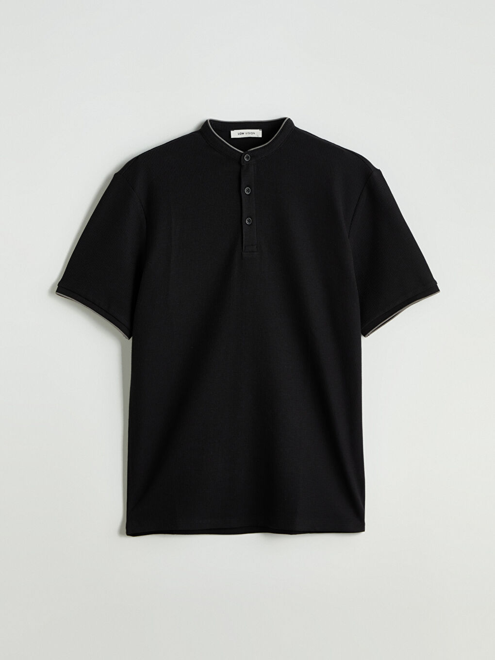 LC Waikiki Grandad Collar Short Sleeve Men's T-Shirt -S5II48Z8-CVL