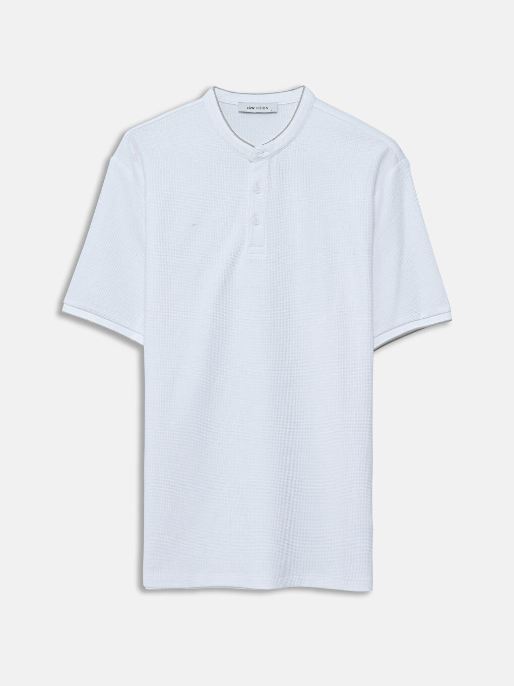 LC Waikiki Grandad Collar Short Sleeve Men's T-Shirt -S5II48Z8-Q6K