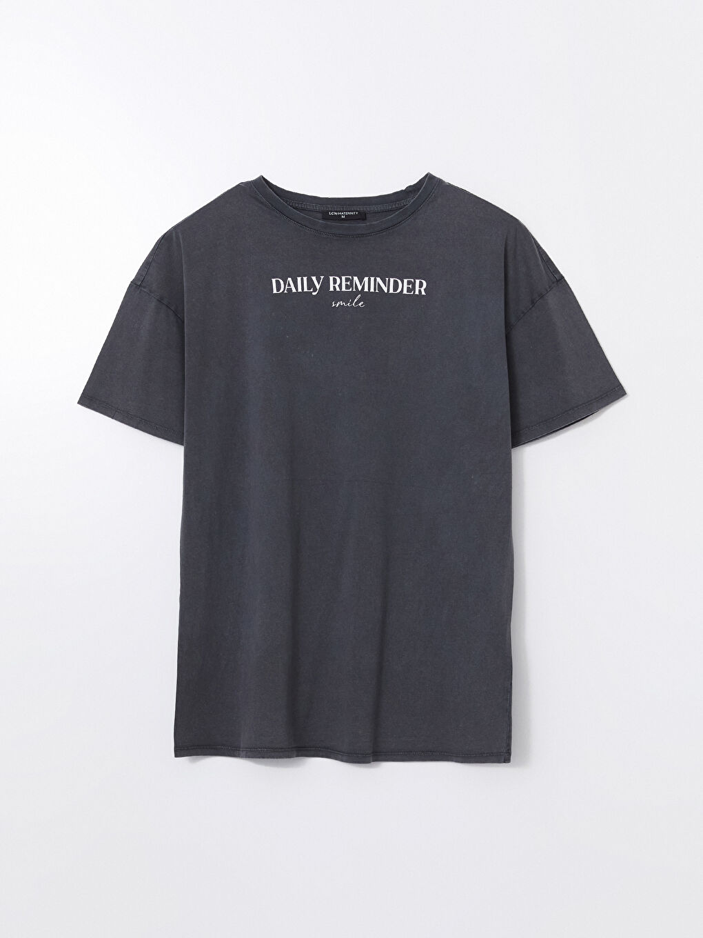 LCW ECO Γυναίκα ΑΝΘΡΑΚΙ T-shirt -S5IJ15Z8-SFS