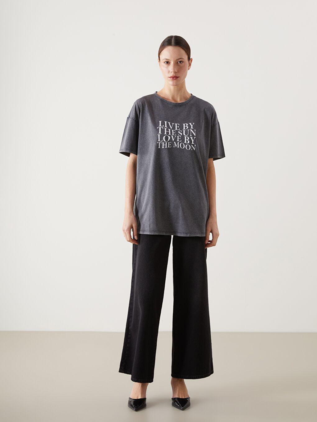 LCW ECO T-shirt ATHRACIDE Femme -S5IJ16Z8-SFS