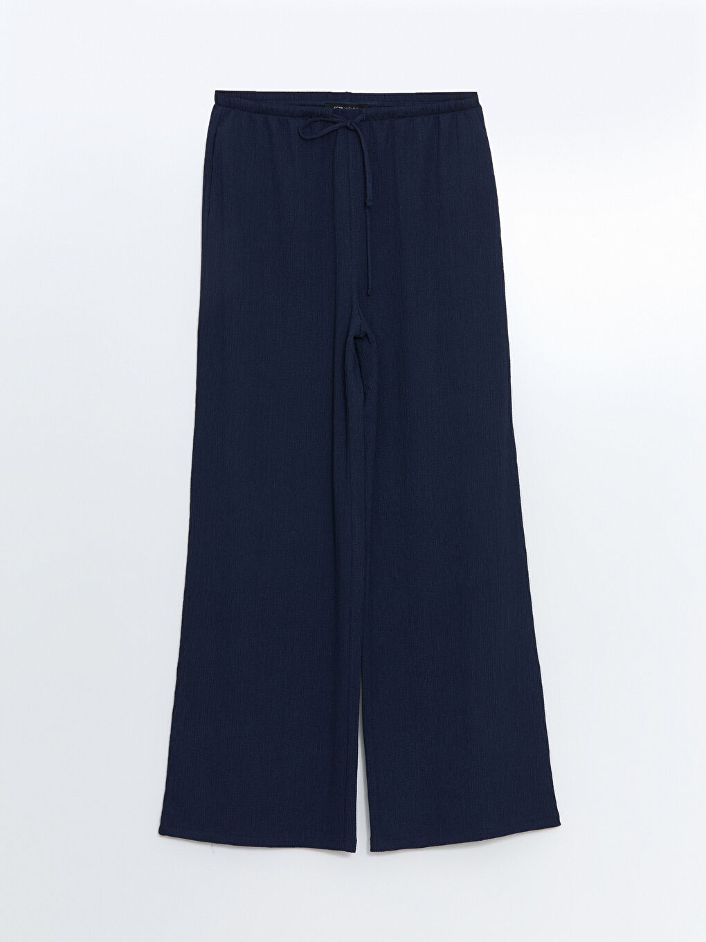 LCW Vision Elasticated Waist Textured Women's Trousers -S5IJ28Z8-HRC