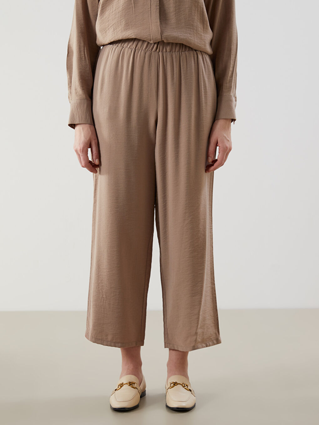 Elastic Waist Women'S Pants -S5IJ52Z8-GXJ
