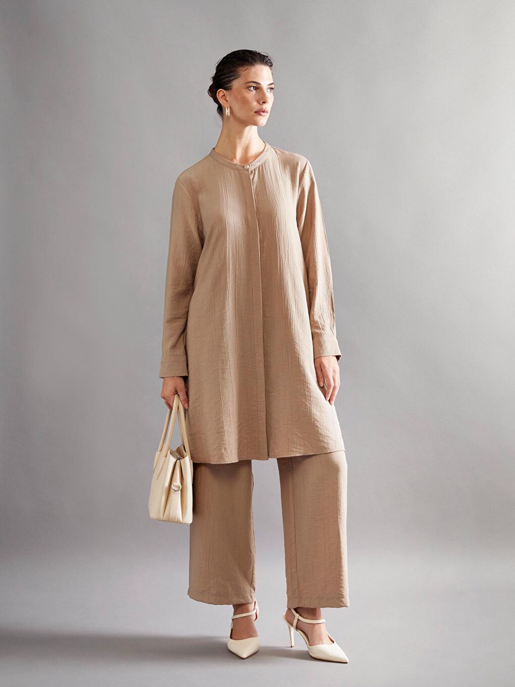 بنطلون وسط مرن للسيدات