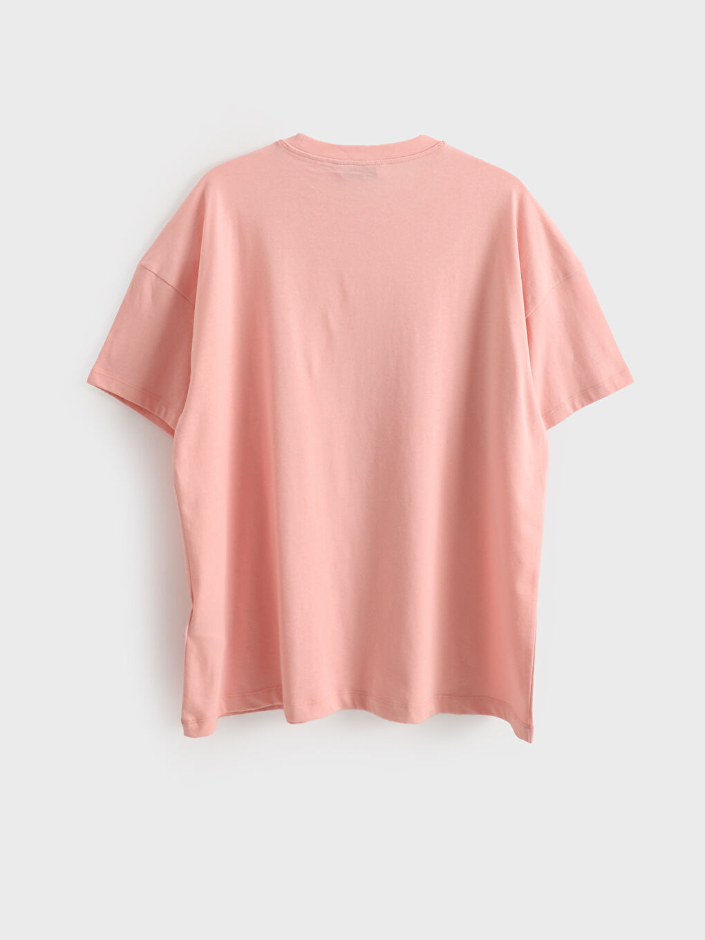 Crew Neck Printed Oversize Women's T-Shirt -S5IJ65Z8-G21
