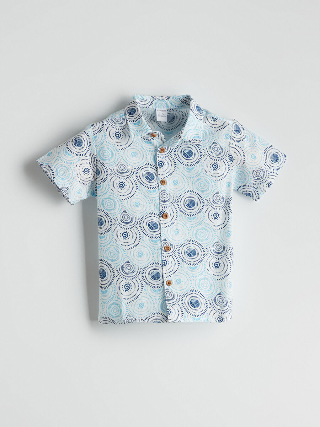 Printed Poplin Boys' Shirt -S5IJ76Z1-LQA