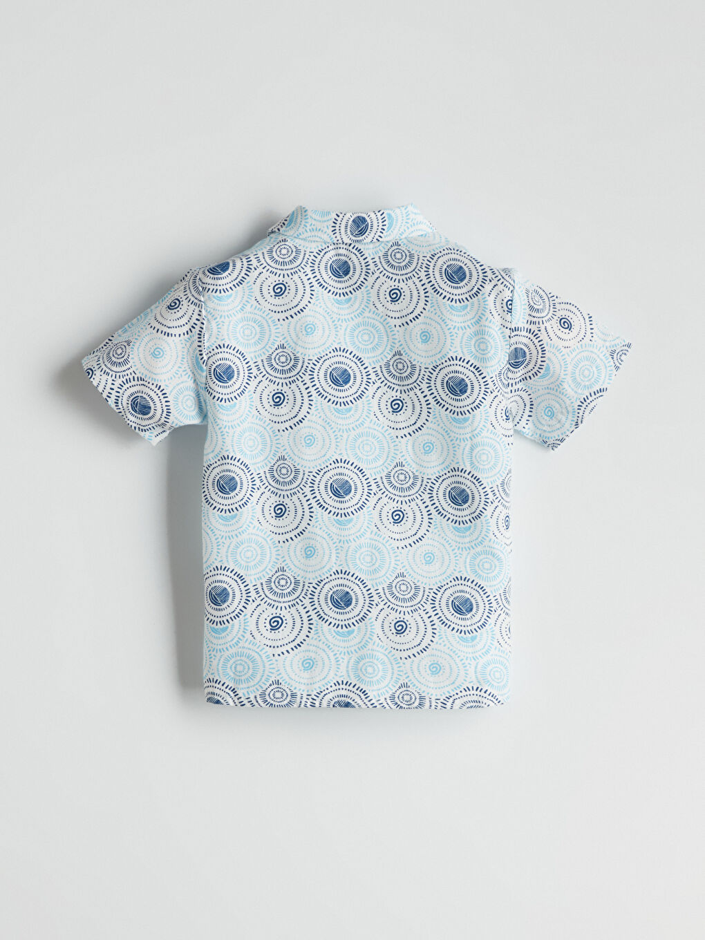 Printed Poplin Boys' Shirt -S5IJ76Z1-LQA