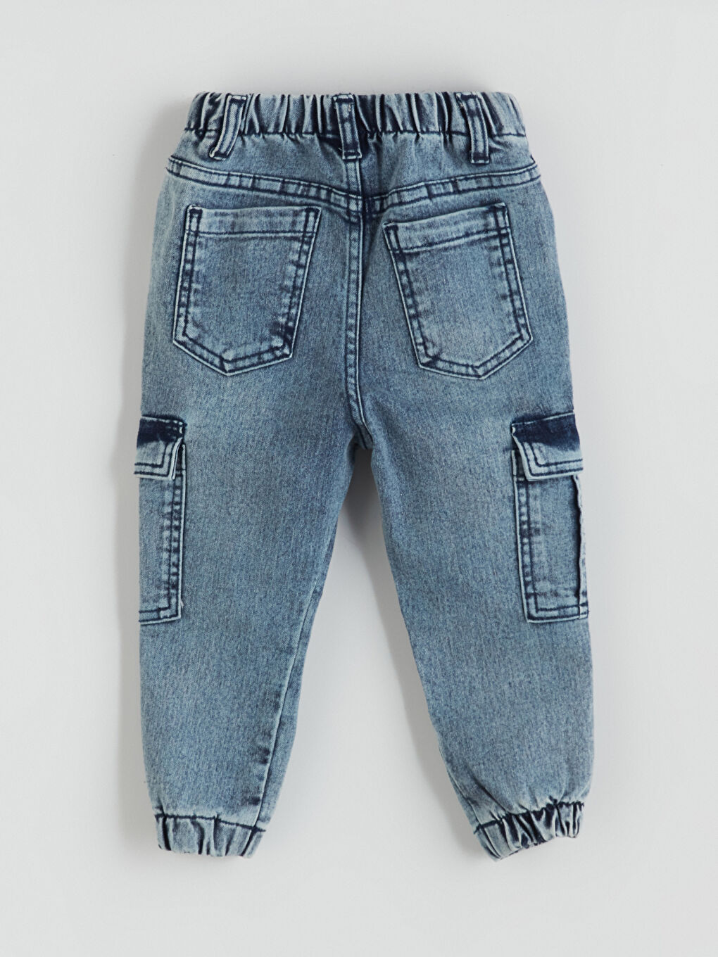 جينز Cargo للأولاد بخصر مرن-2
