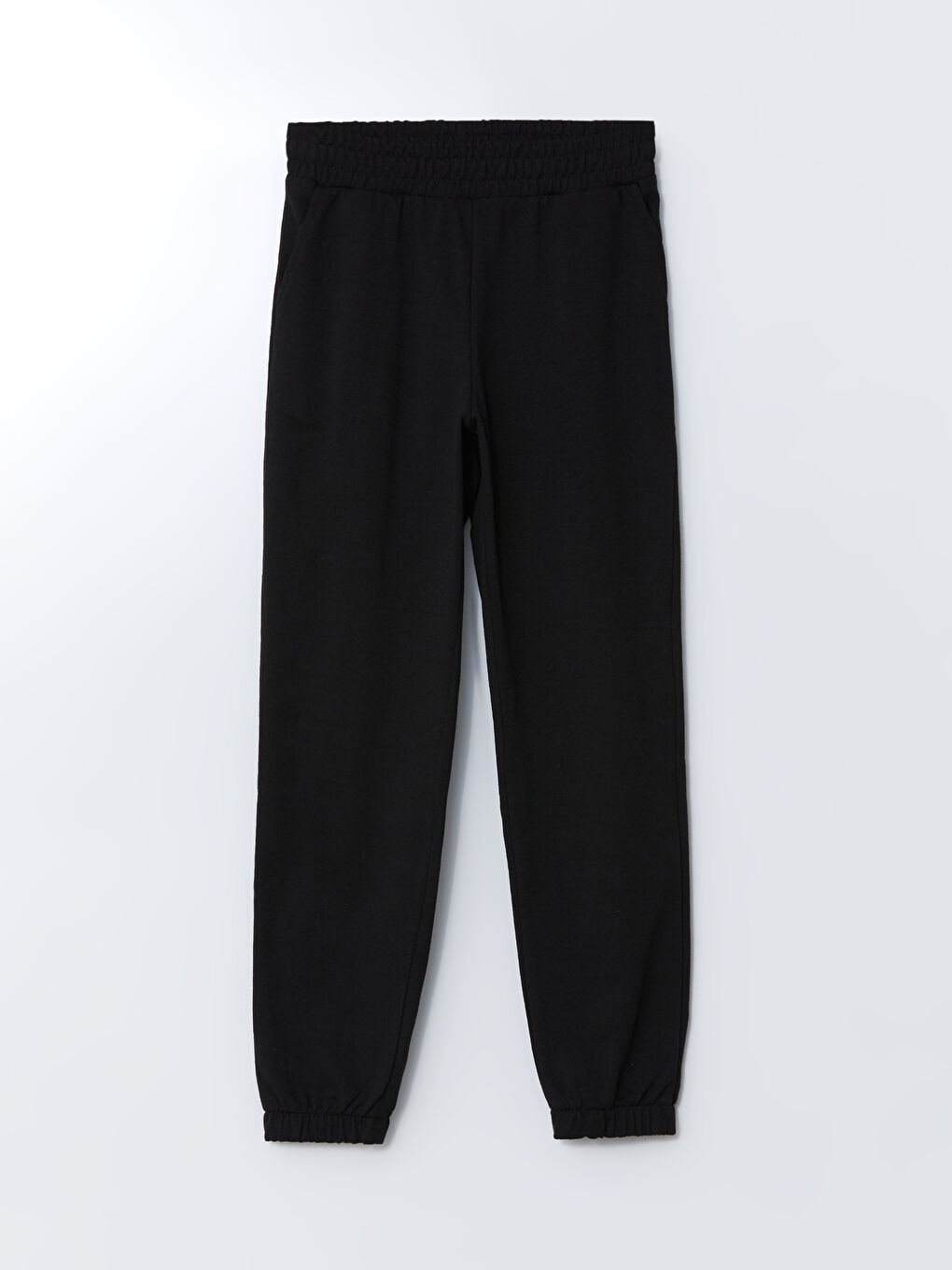 LCW ECO Siyah Beli Lastikli Kadın Jogger Eşofman Altı - 4