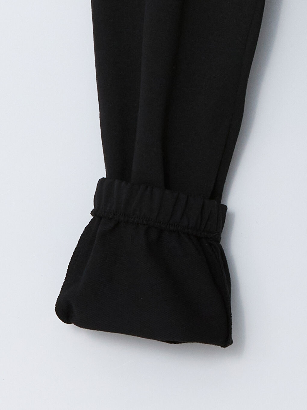 LCW ECO Siyah Beli Lastikli Kadın Jogger Eşofman Altı - 6