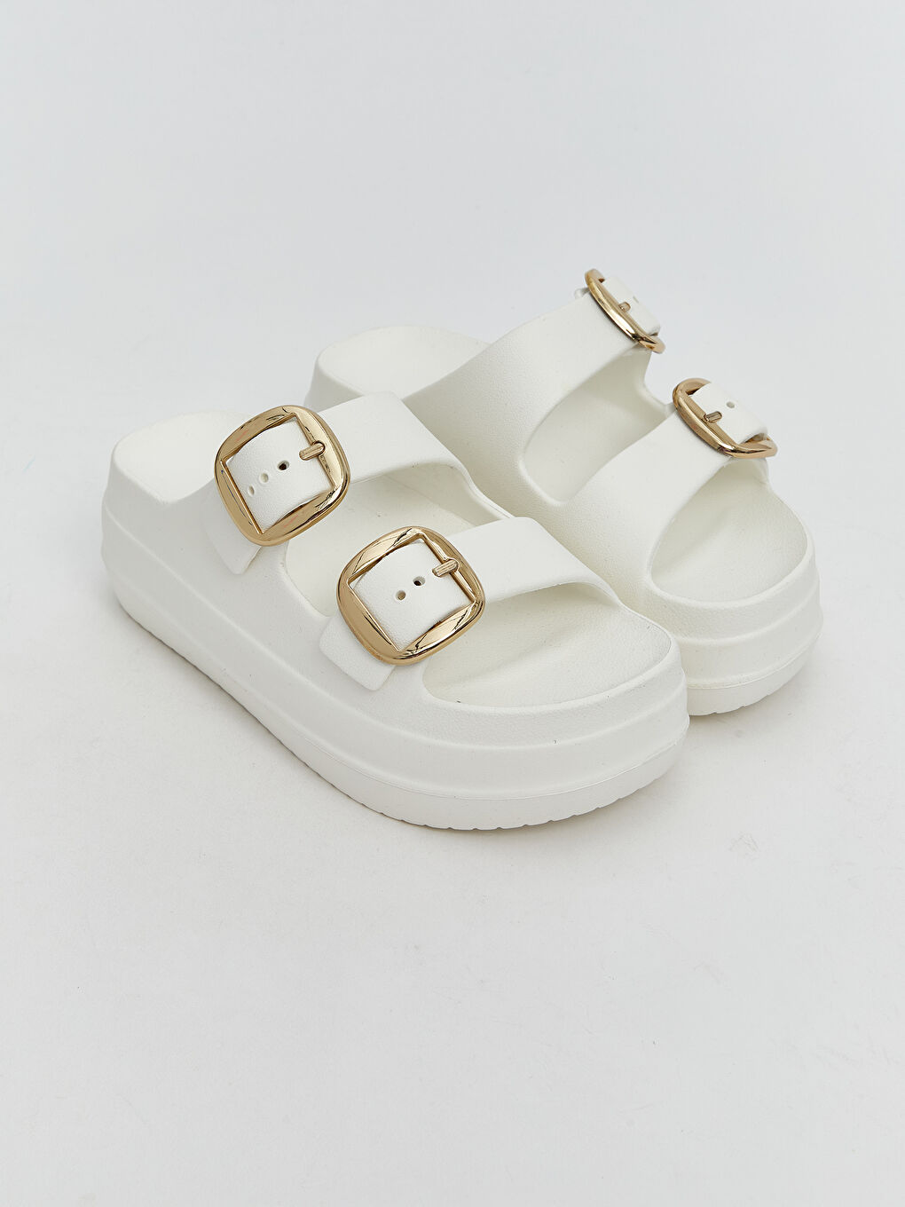 LCW STEPS Double Strap Women's Sliders -S5IK10Z8-FDJ