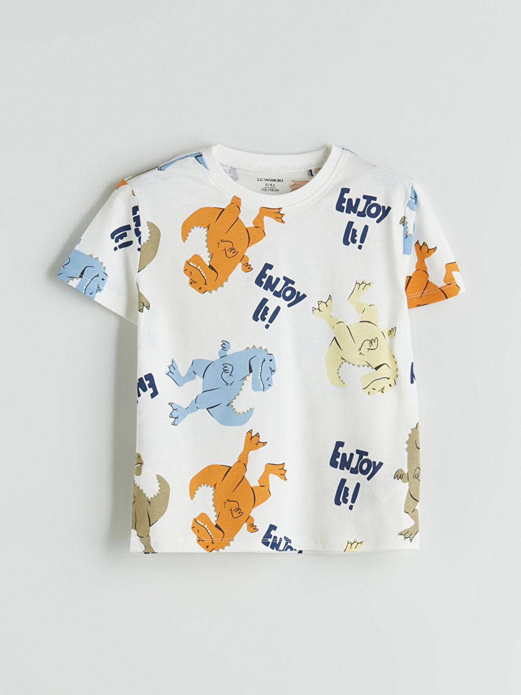 LCW Kids Crew Neck Boys' T-Shirt and Shorts 2 Pack -S5IK31Z1-LRA