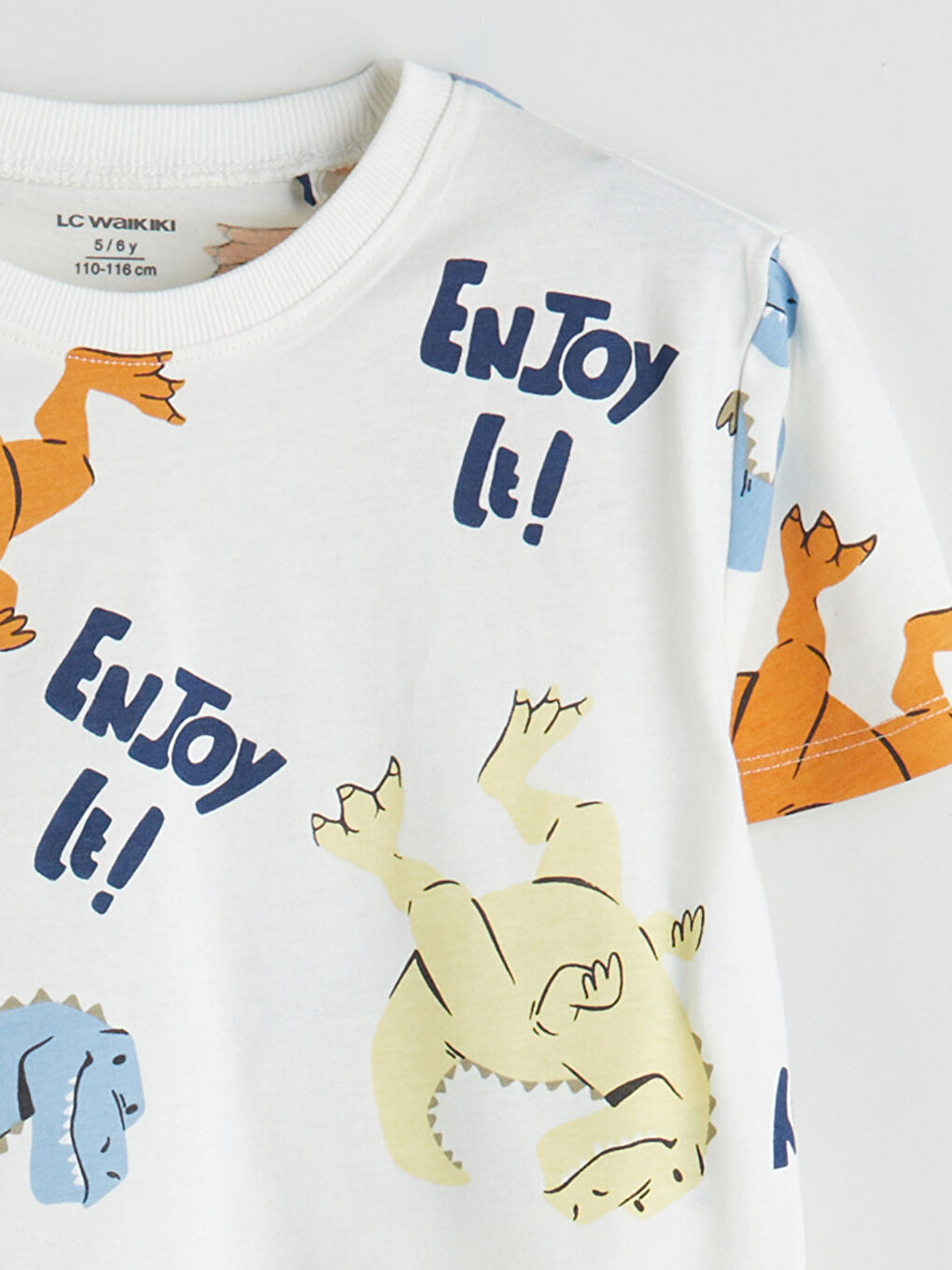 LCW Kids Crew Neck Boys' T-Shirt and Shorts 2 Pack -S5IK31Z1-LRA