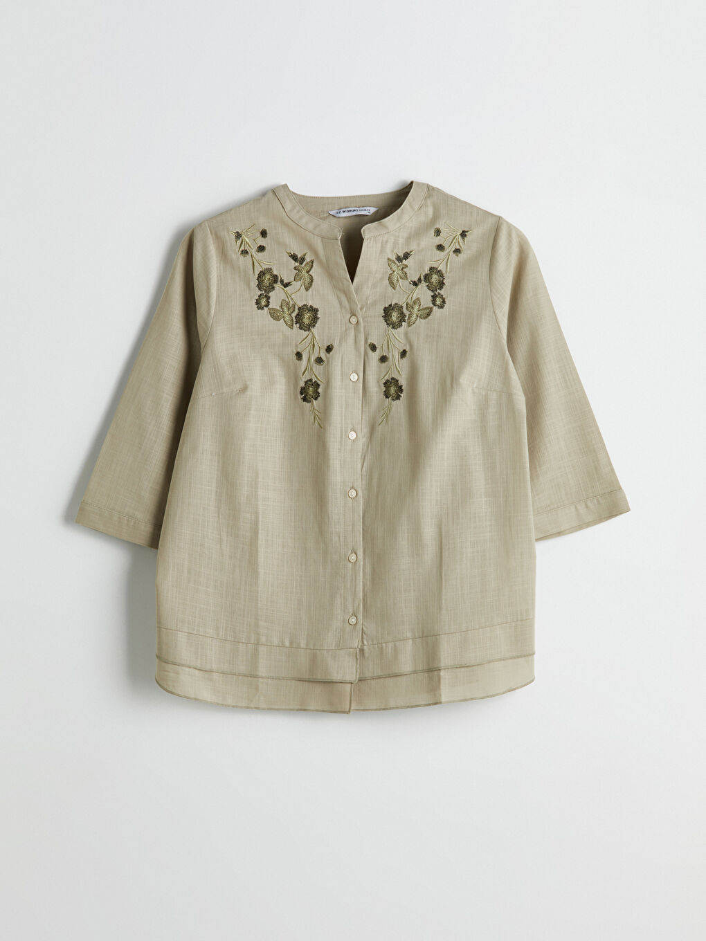 Woman KHAKI Blouse -S5IK34Z8-GVE