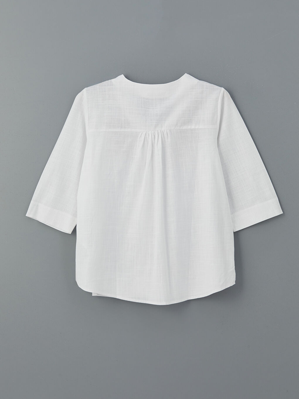 Regular Fit Embroidered Women's Shirt -S5IK35Z8-KE8