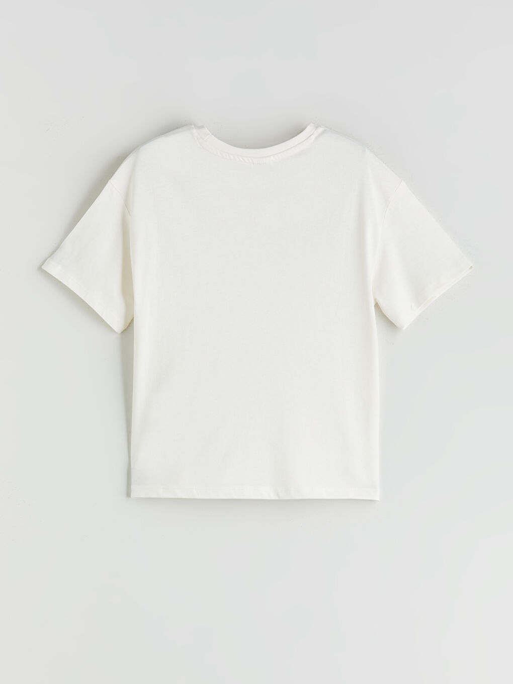 LCW Kids Crew Neck Floral Girls' T-Shirt -S5IK58Z4-FDV