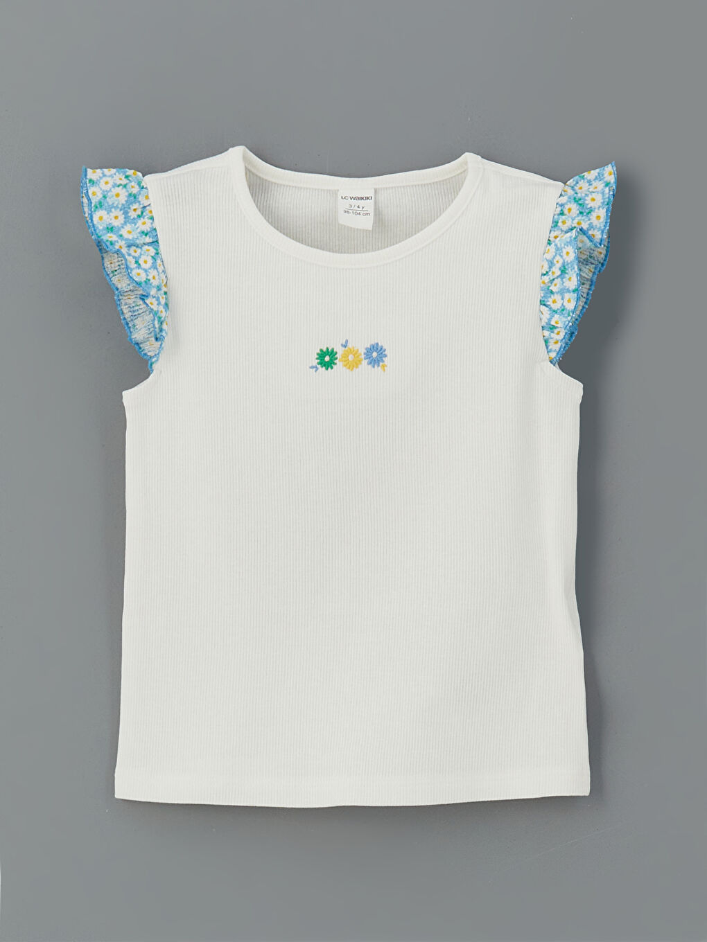LCW Kids Цветна блуза и пола-панталон за момичета 2 опаковки -S5IK97Z1-R9J