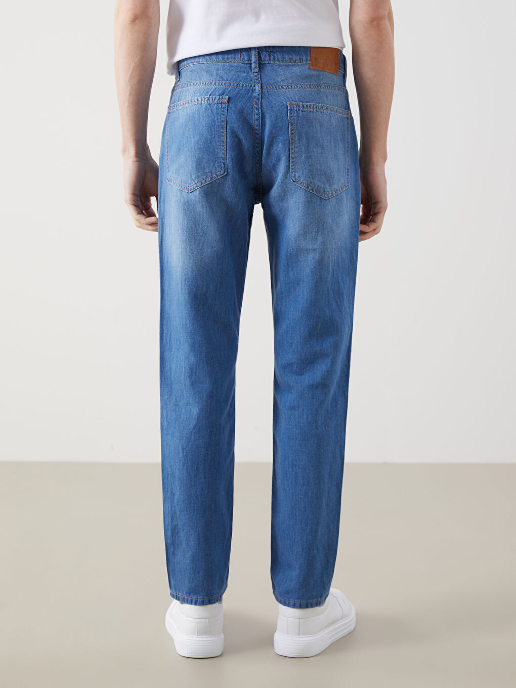 İndigo Regular Fit Erkek Jean Pantolon-3