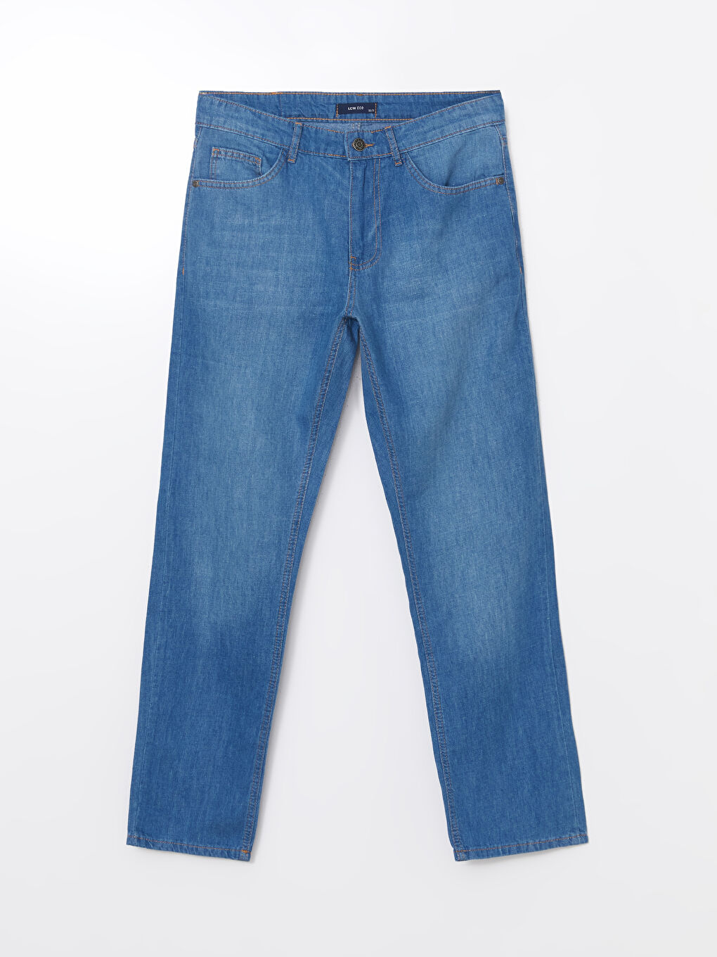 İndigo Regular Fit Erkek Jean Pantolon-4