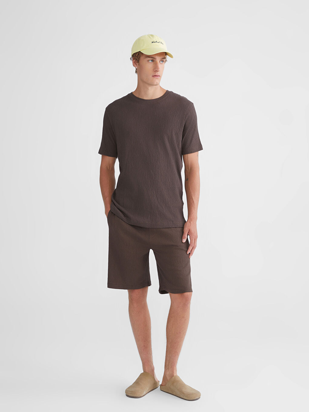 XSIDE Crew Neck Short Sleeve Men's T-Shirt -S5IL65Z8-ZD8