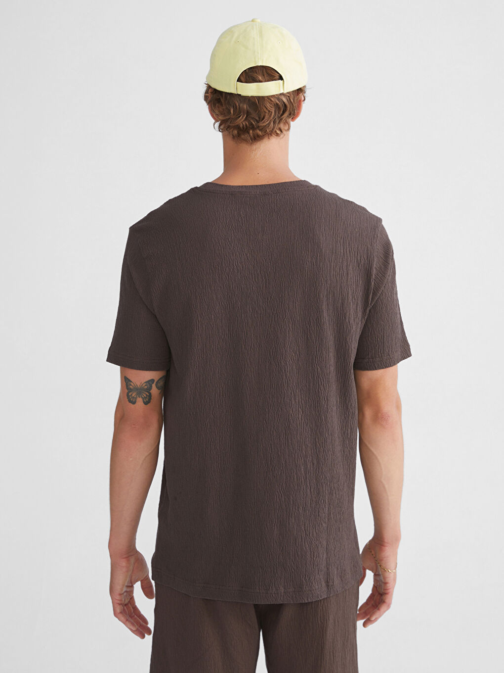 XSIDE Crew Neck Short Sleeve Men's T-Shirt -S5IL65Z8-ZD8
