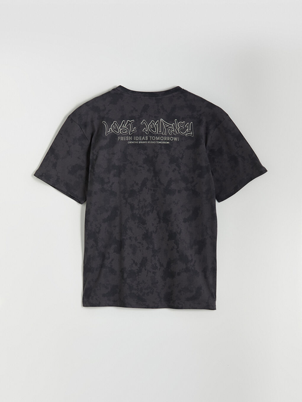 XSIDE Crew Neck Printed Jersey Men's T-Shirt -S5IL79Z8-YSZ