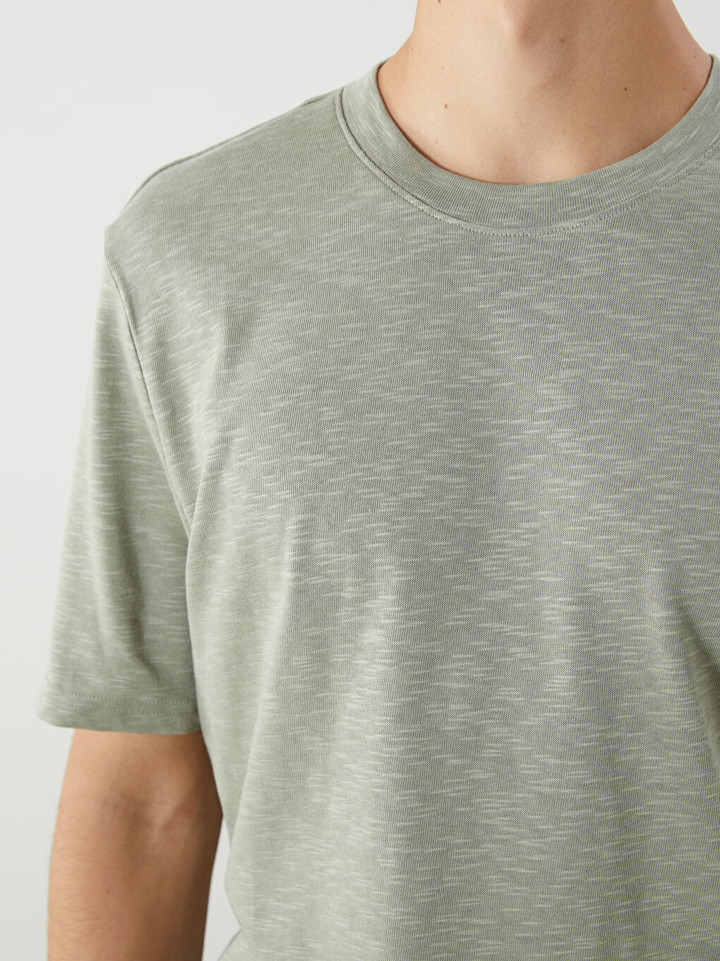 XSIDE Crew Neck Jersey Men's T-Shirt -S5IL89Z8-Z6C
