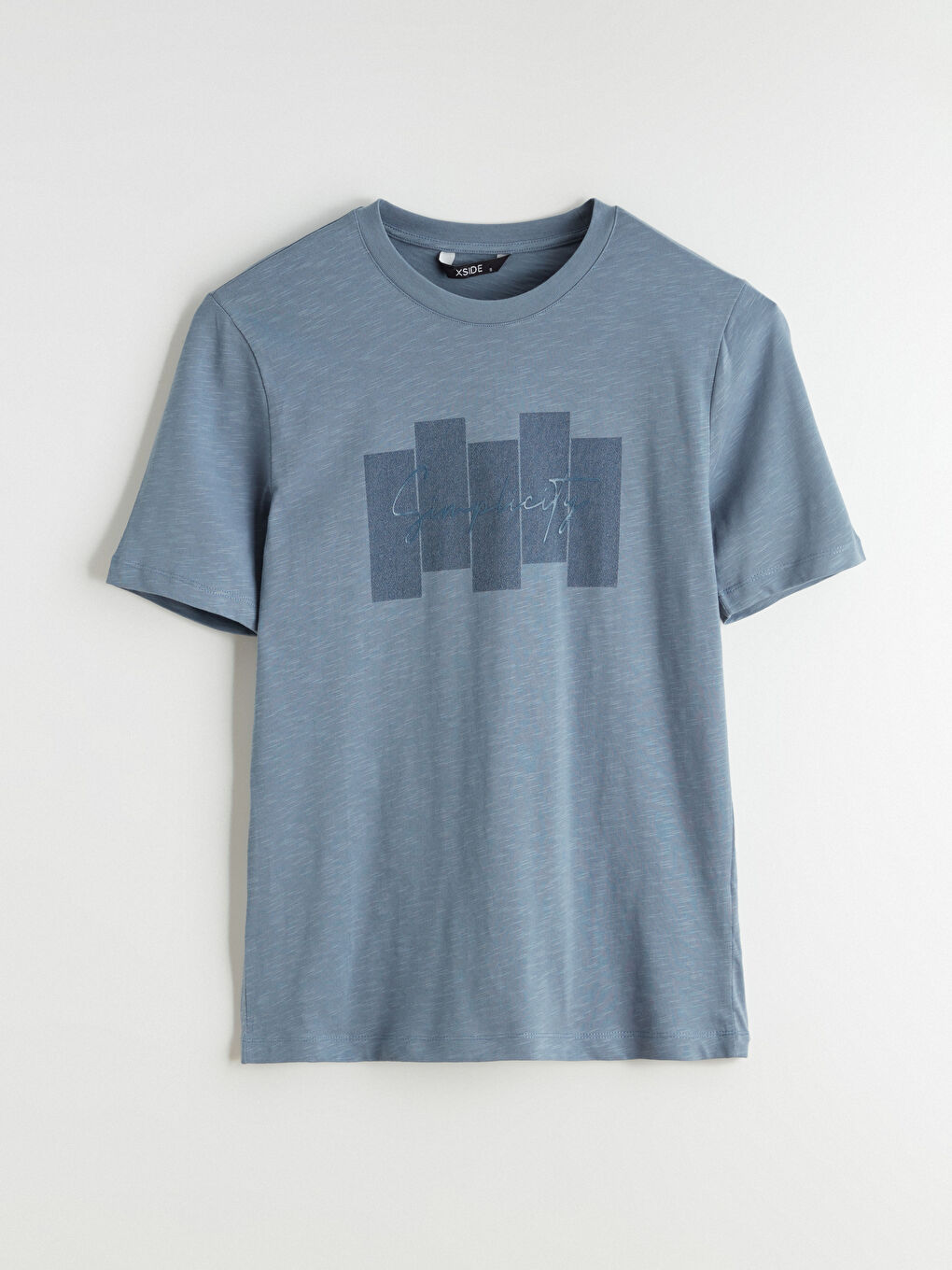 Majica sa okruglim izrezom, štampana, džersi, za muškarce-4