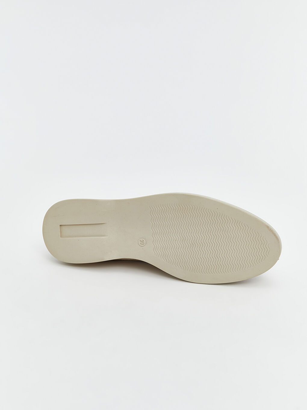 LCW STEPS Bej Hakiki Deri Kadın Loafer Ayakkabı - 3