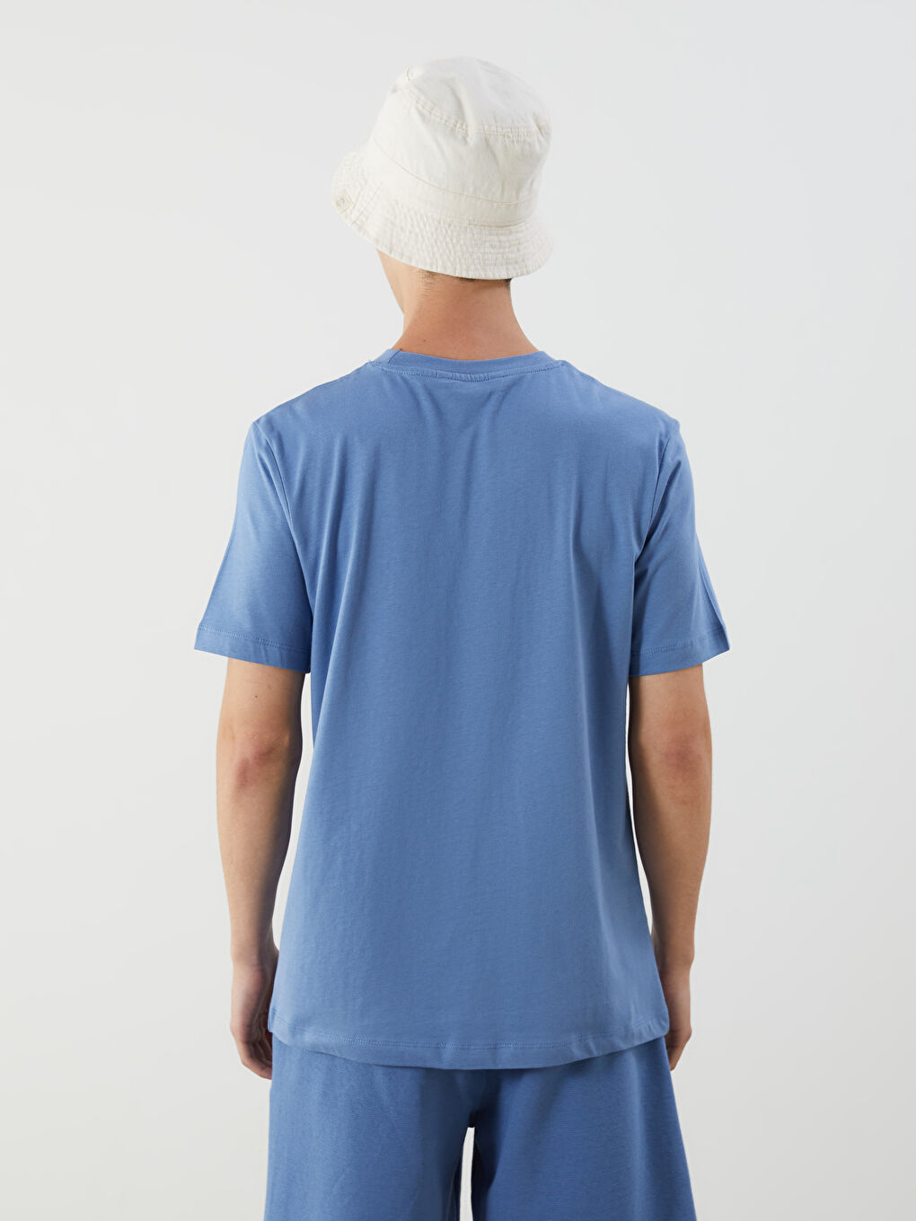Crew Neck Printed Jersey Men's T-Shirt -S5IM06Z8-Z6X