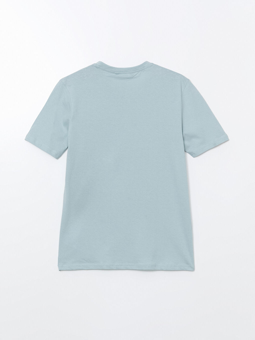 XSIDE Crew Neck Short Sleeve Printed Combed Cotton Men's T-shirt -S5IM09Z8-G3L